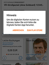 Mobiles Bezahlen Grafik: Mobiles Bezahlen – Digitale Karte aus dem App-Store herunterladen